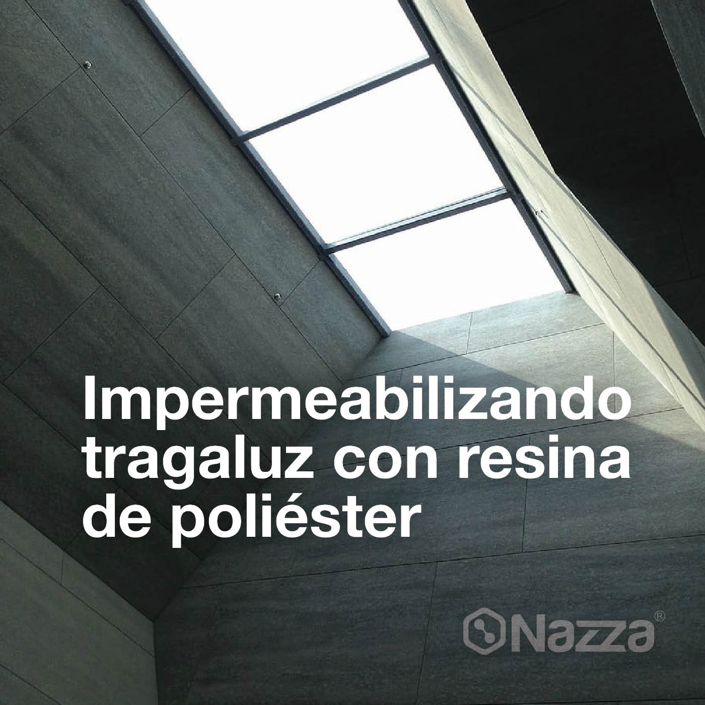 reparando uma claraboia com resina de poliéster e fibra de vidro