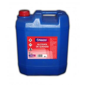 Alcohol de quemar Nazza 25L. Env. Plástico (de 1 a 25 L)