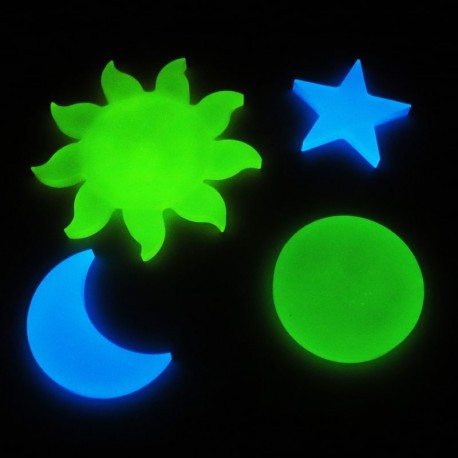 Set Pigmentos Luminiscentes
