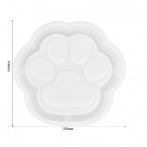 Molde para resina epóxi em forma de TRAVESSEIRO. GATO...