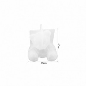 Molde para resina epóxi com forma de URSO OCO DJ-160