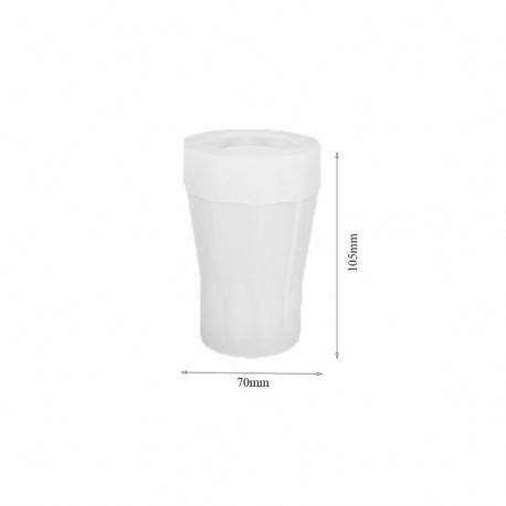 Molde para resina epóxi com forma de VASO DJ-861