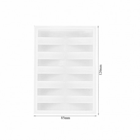 Molde para resina epóxi com forma de CAIXA...