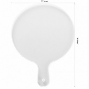 Molde para resina epóxi com forma de BANDEJA MANGO 225 mm DJ-22