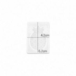 Molde para resina epóxi com forma de ABACAXI 42 mm DJ-254