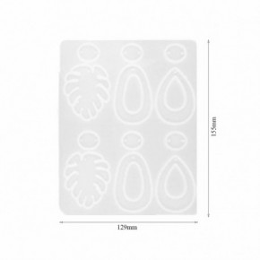 Molde para resina epóxi em forma de BRINCOS 155 mm DJ-477