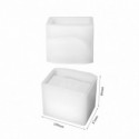Molde para resina epóxi com forma de CAIXA 89 mm DJ-1694