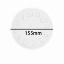 Molde para resina epóxi em forma de ESFERA RELÓGIO 155 mm DJ-205