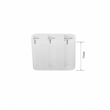 Molde para resina epóxi com forma de PENDENTE...