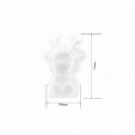 Molde para resina epóxi com forma de URSO 73 mm DJ-401