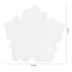 Molde para resina epóxi em forma de FLOR GRANDE 375 mm DJ-291