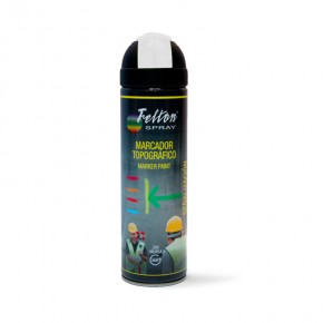 Spray blanco brillante para topografía 500 ml