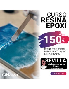 Curso de Resina Epóxi em Sevilha - Presencial e Prático