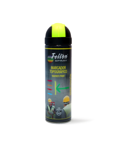 Spray marcador topográfico fluorescente Felton 500 ml