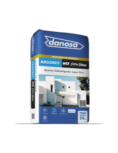 ARGOREV HCG Extra Blanco, argamassa de reboco e...