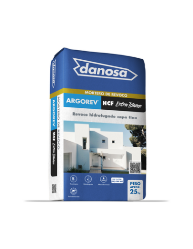 ARGOREV HCG Extra Blanco, argamassa de reboco e...