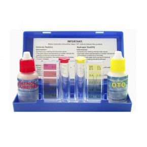 Kit test pH y cloro (gotas)