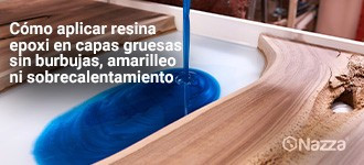 Como aplicar resina epóxi em camadas grossas sem bolhas, amarelamento ou superaquecimento